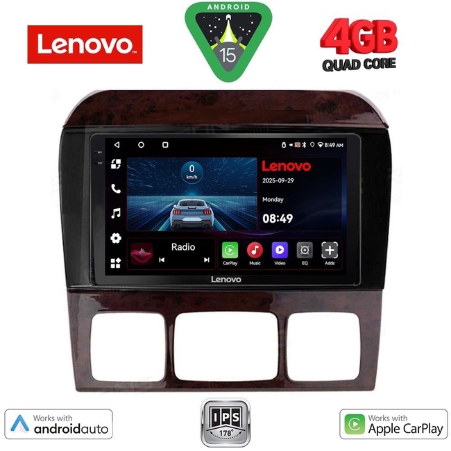 LENOVO LVE 8426_CPAA (9inc) MULTIMEDIA TABLET for MERCEDES  S  W220  mod. 1998-2005
