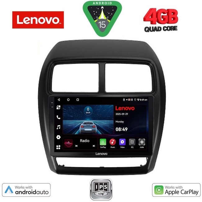 LENOVO LVE 8431_CPAA (9inc) MULTIMEDIA TABLET for MITSUBISHI ASX mod. 2020>