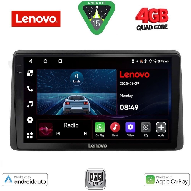 LENOVO LVE 8453_CPAA (10inc) MULTIMEDIA TABLET for NISSAN JUKE mod. 2021>