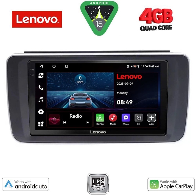 LENOVO LVE 8473_CPAA (9inc) MULTIMEDIA TABLET for NISSAN LEAF mod. 2018>