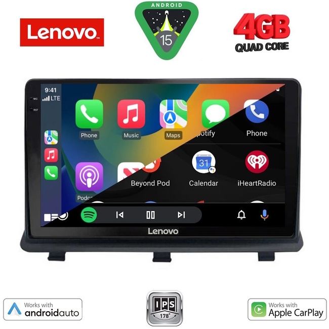 LENOVO LVE 8480_CPAA (9inc) MULTIMEDIA TABLET for OPEL ANTARA mod. 2006-2016