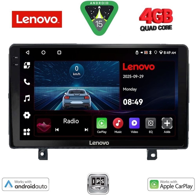 LENOVO LVE 8485_CPAA (9inc) MULTIMEDIA TABLET for OPEL ASTRA H mod.2004-2010