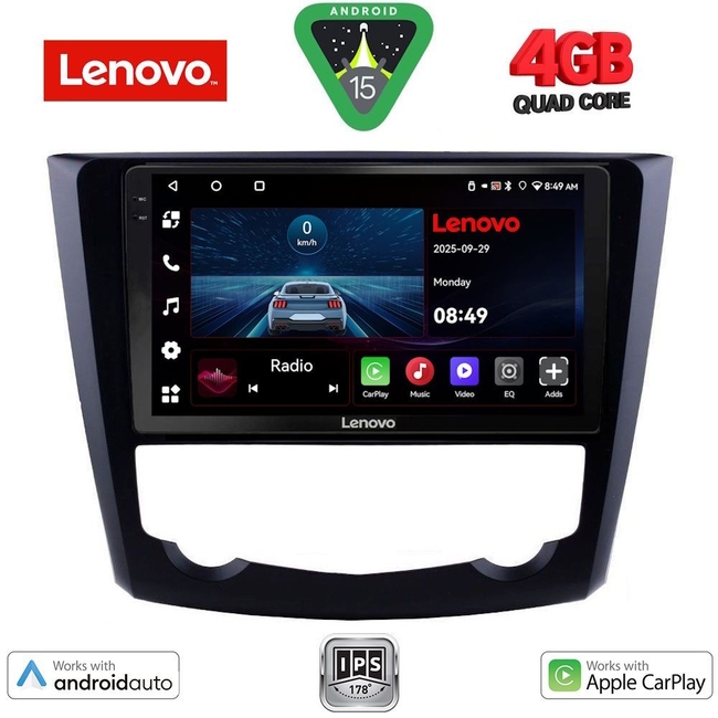LENOVO LVE 8549_CPAA (9inc) MULTIMEDIA TABLET for RENAULT KADJAR mod. 2015>
