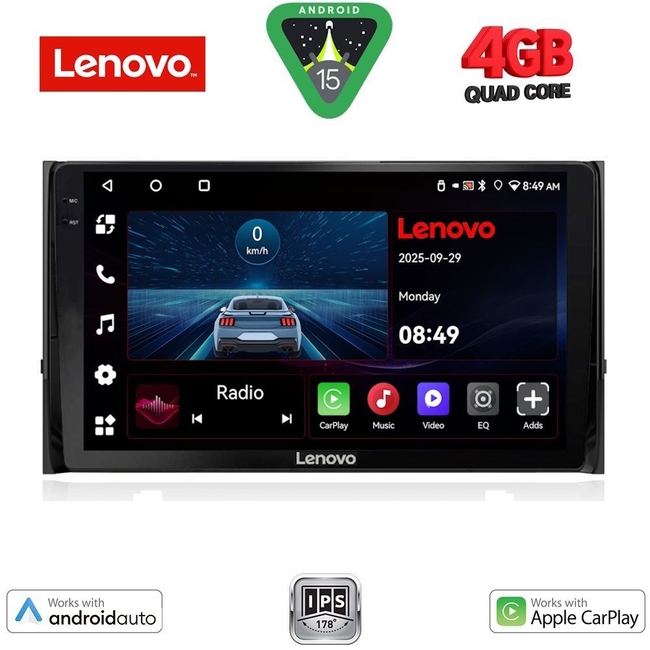 LENOVO LVE 8584_CPAA (10inc) MULTIMEDIA TABLET for SKODA KAROQ - KODIAQ mod. 2016>