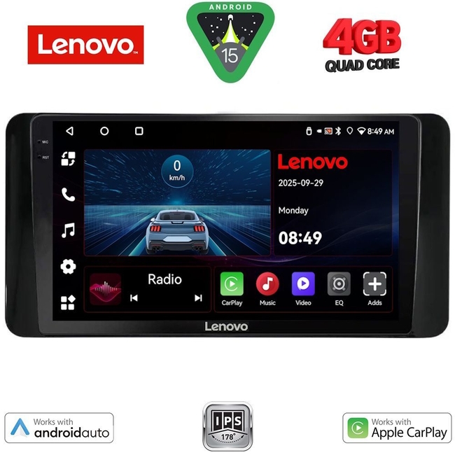 LENOVO LVE 8586_CPAA (10inc) MULTIMEDIA TABLET for SKODA KAMIQ mod. 2018>