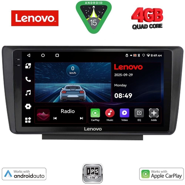LENOVO LVE 8594_CPAA (9inc) MULTIMEDIA TABLET for  SKODA OCTAVIA 5 mod. 2005-2012