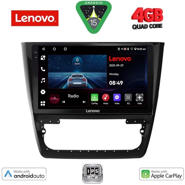 LENOVO LVE 8610_CPAA (10inc) MULTIMEDIA TABLET for SKODA YETI mod. 2014>