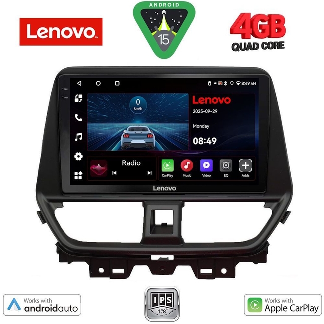 LENOVO LVE 8673_CPAA (9inc) MULTIMEDIA TABLET for SUZUKI BALENO mod. 2022>