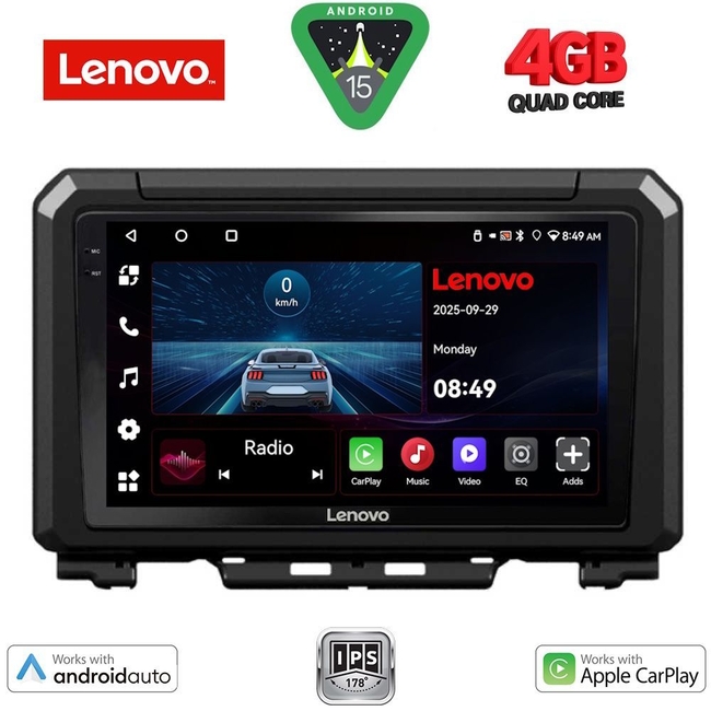 LENOVO LVE 8679_CPAA (9inc) MULTIMEDIA TABLET for SUZUKI JIMNY mod. 2017>