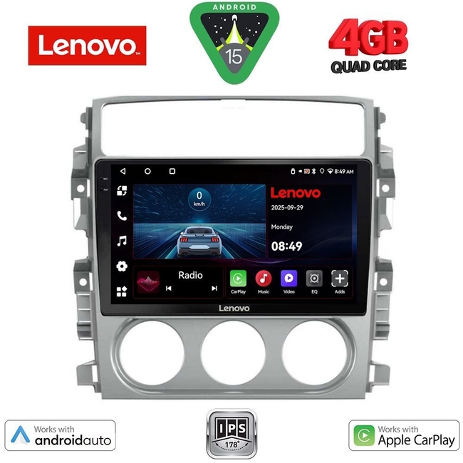 LENOVO LVE 8681_CPAA (9inc) MULTIMEDIA TABLET for SUZUKI LIANA mod. 2001-2007