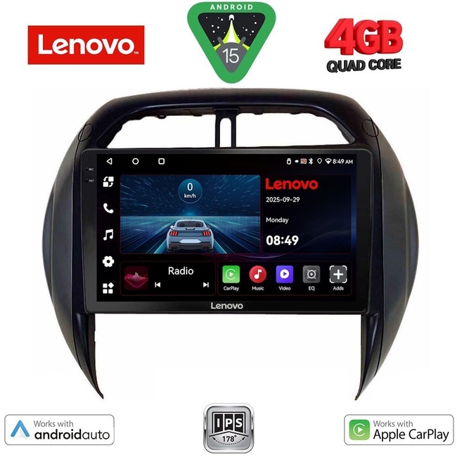 LENOVO LVE 8730_CPAA CLIMA (9inc) MULTIMEDIA TABLET for TOYOTA RAV 4 mod. 2000-2006