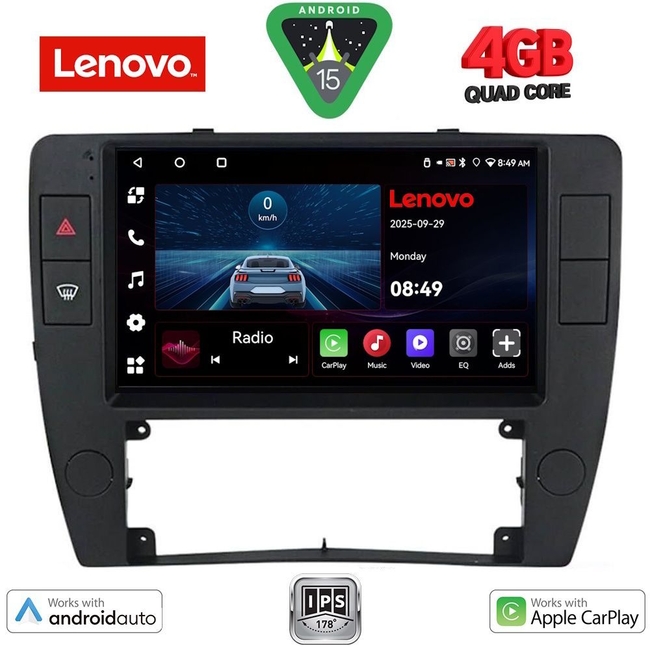 LENOVO LVE 8749_CPAA  (9inc) MULTIMEDIA TABLET for VW PASSAT mod. 2000-2005