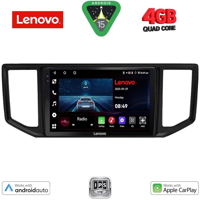 LENOVO LVE 8753_CPAA (10inc) MULTIMEDIA TABLET for VW CRAFTER mod. 2017>