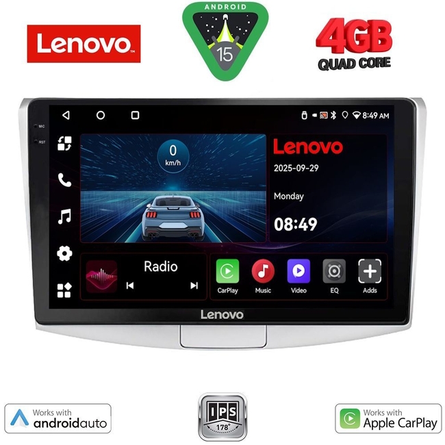LENOVO LVE 8764_CPAA (10inc) MULTIMEDIA TABLET for VW PASSAT mod. 2010-2015
