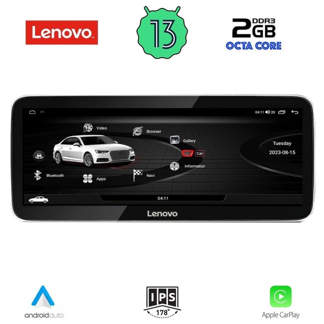 LENOVO LVF 11926_CPA (10.33inc) MULTIMEDIA SYSTEM for AUDI A6 mod. 2012-2015