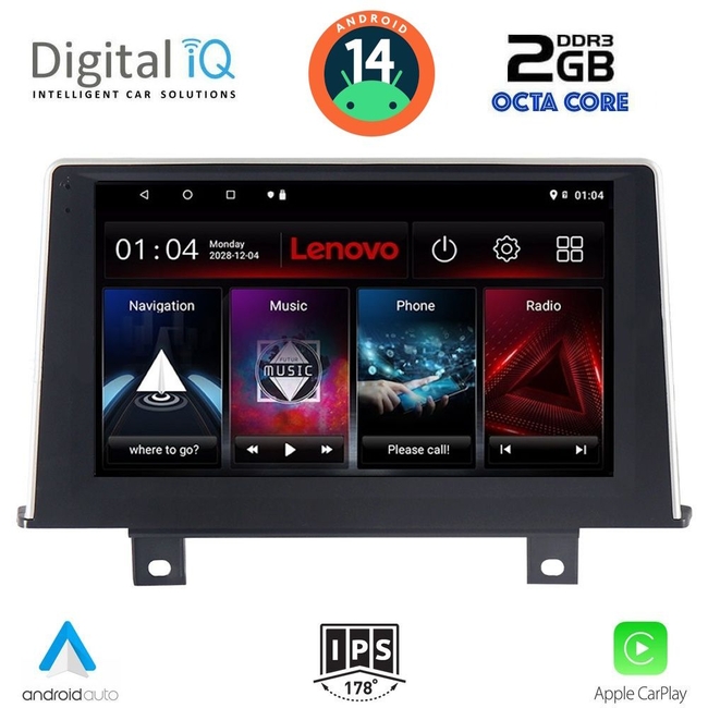 LENOVO LVF 5048_CPA CLIMA (9inc) (NBT) MULTIMEDIA TABLET for BMW S.1 (F20-21) mod. 2011-2016