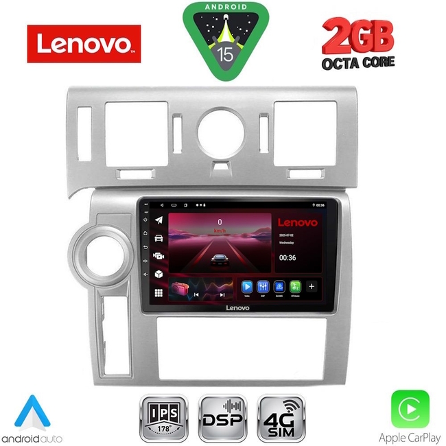 LENOVO LVF 5216_CPA (9inc) MULTIMEDIA TABLET for HUMMER H2 mod. 2008-2009