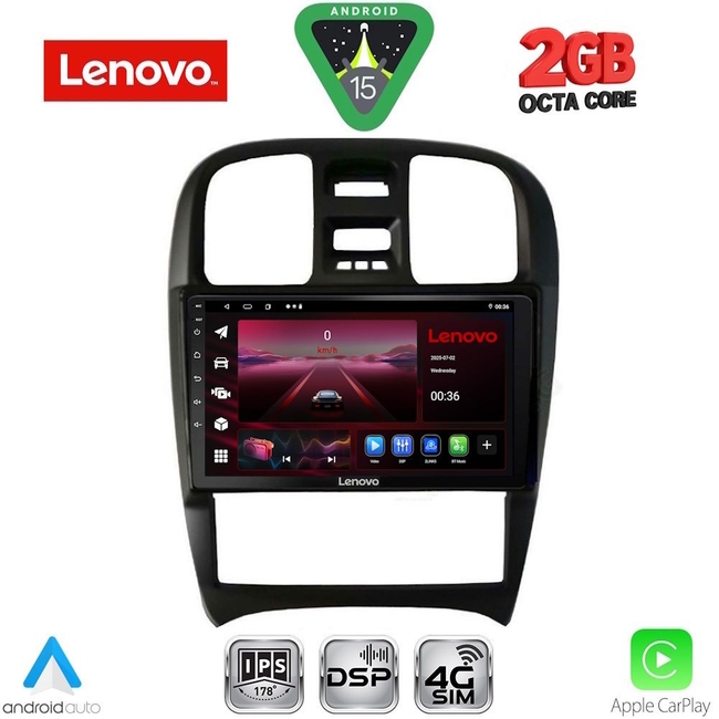 LENOVO LVF 5247_CPA (9inc) MULTIMEDIA TABLET for HYUNDAI SONATA mod. 2000-2006