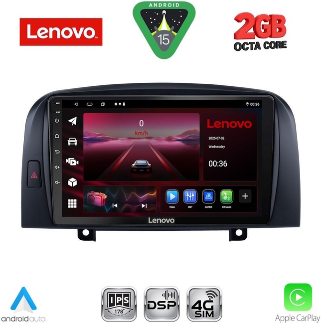 LENOVO LVF 5248_CPA (9inc) MULTIMEDIA TABLET for HYUNDAI  SONATA mod. 2006-2009