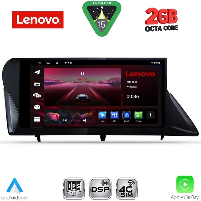 LENOVO LVF 5346_CPA (9inc) MULTIMEDIA TABLET for LEXUS RX mod. 2009-2014