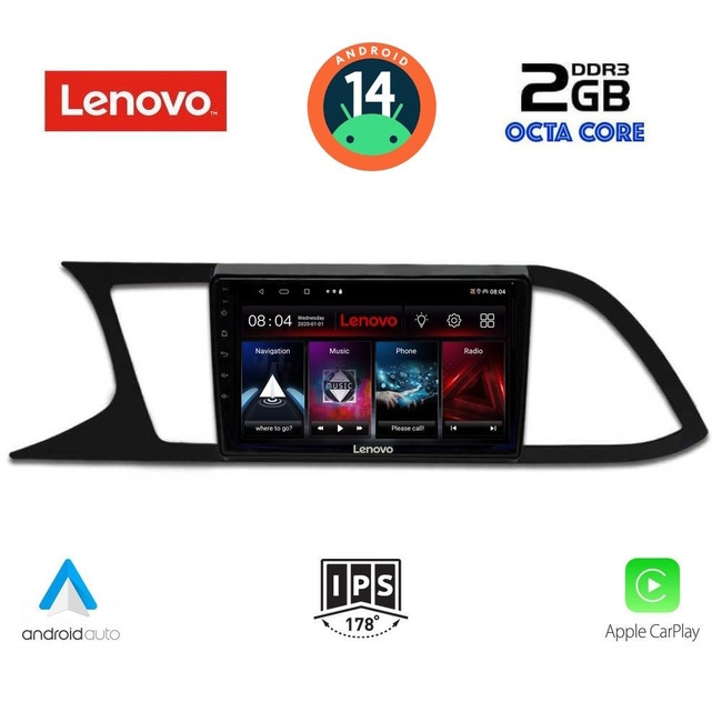 LENOVO LVF 5575_CPA (9inc) MULTIMEDIA TABLET for SEAT LEON mod. 2012-2021