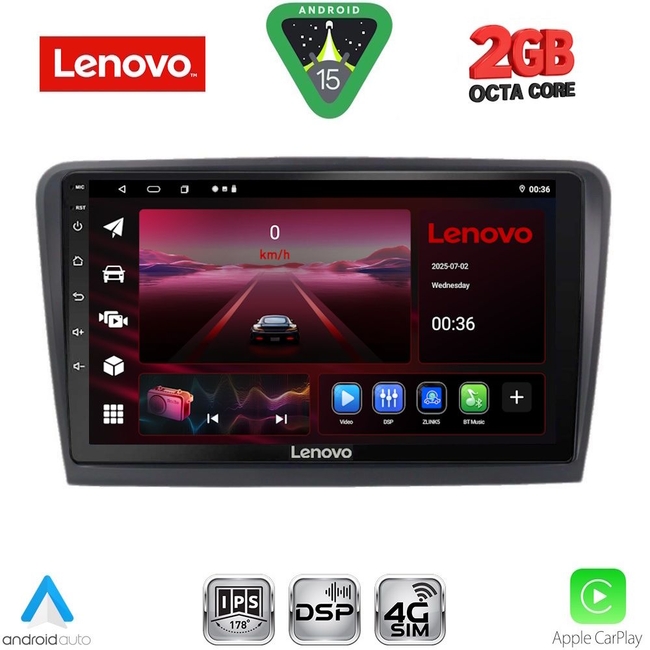 LENOVO LVF 5601_CPA (9inc) MULTIMEDIA TABLET for  SKODA RAPID  mod. 2012-2023