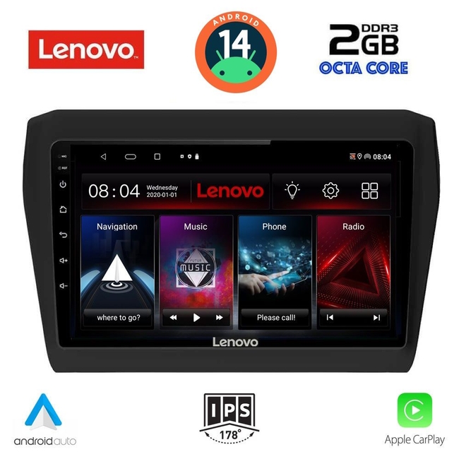 LENOVO LVF 5686_CPA (9inc) MULTIMEDIA TABLET for SUZUKI SWIFT mod. 2017&gt;