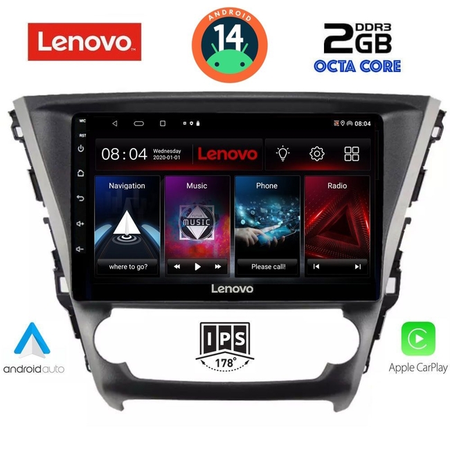 LENOVO LVF 5706_CPA (10inc) MULTIMEDIA TABLET for TOYOTA AVENSIS mod. 2016&gt;