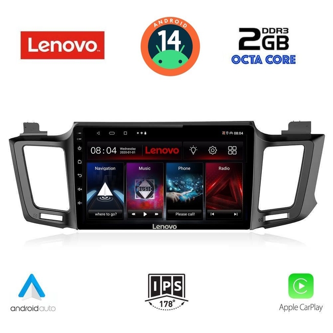 LENOVO LVF 5733_CPA (10inc) MULTIMEDIA TABLET for TOYOTA RAV 4 mod. 2013-2019