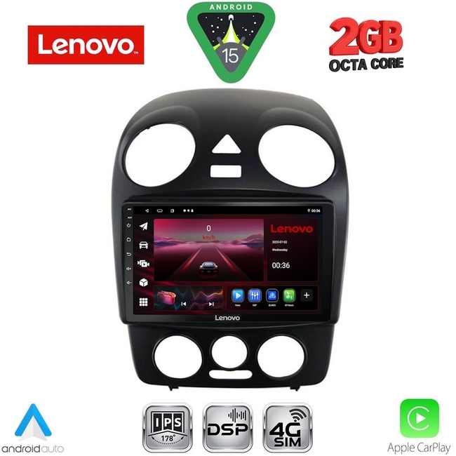 LENOVO LVF 5742_CPA (9inc) MULTIMEDIA TABLET for VW BEETLE mod. 2004-2011