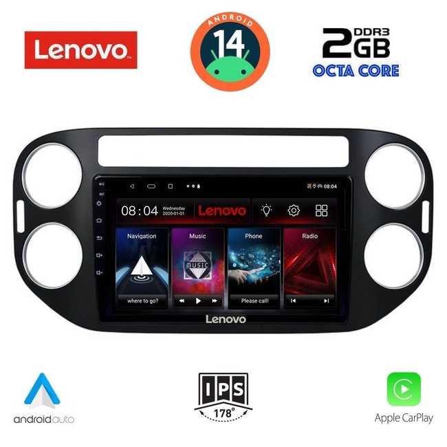 LENOVO LVF 5760_CPA (9inc) MULTIMEDIA TABLET for VW TIGUAN mod. 2004-2016