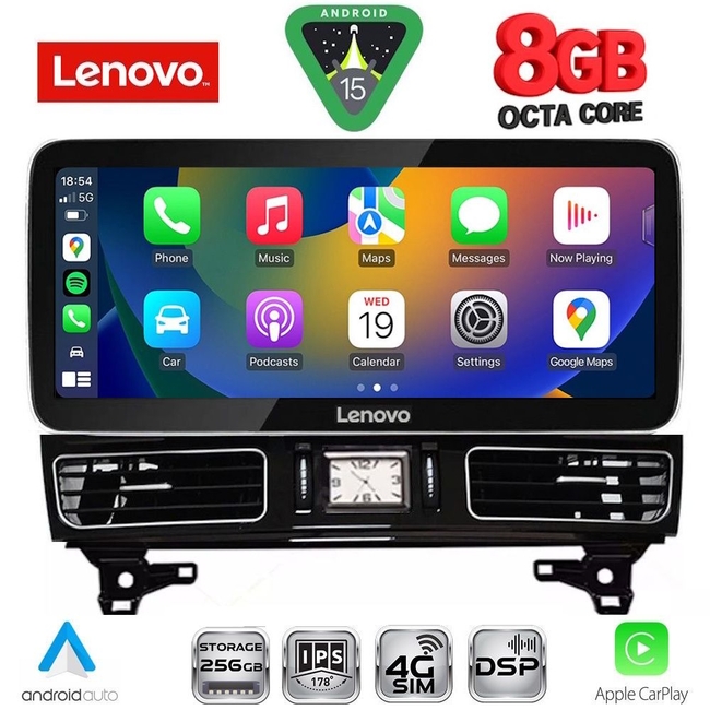 LENOVO LVK 19997_CPA (12.3inc) (NTG 4.5) MULTIMEDIA SYSTEM for MERCEDES ML (W166) mod. 2011-2019