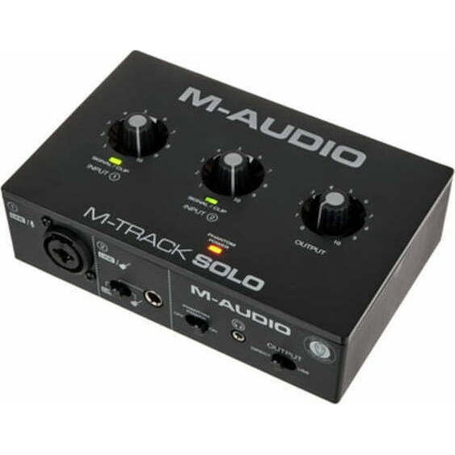 M-Track Solo Φορητή USB κάρτα ήχου 2 ch.