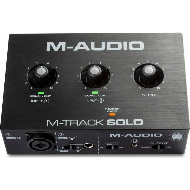 M-Track Solo Φορητή USB κάρτα ήχου 2 ch.