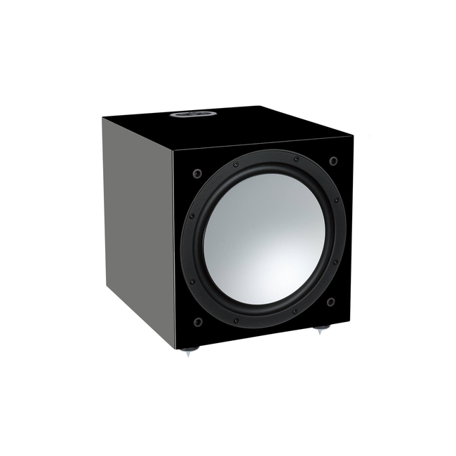 Monitor Audio Silver W-12 Black Gloss - 12inch