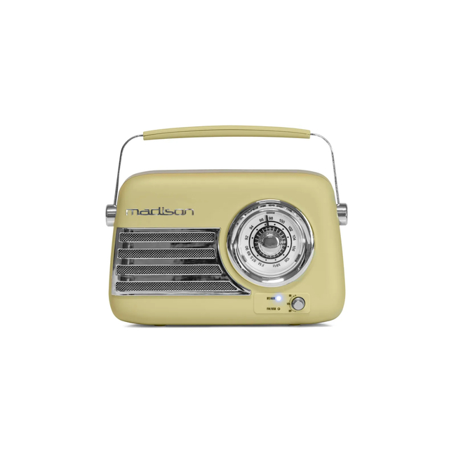 Madison Freesound-VR40OGR-MAT Φορητό Ραδιόφωνο Bluetooth