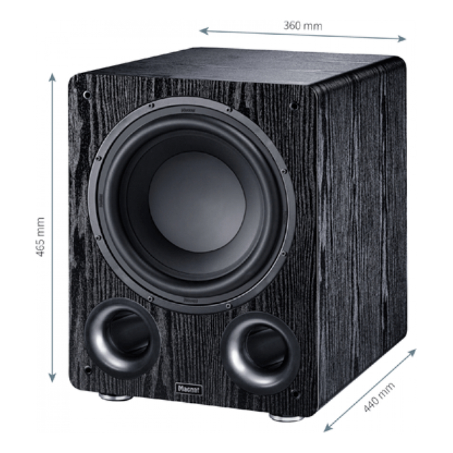 Magnat Alpha RS 12 Ενεργό Subwoofer 12" 120W RMS Μαύρο ( Τεμάχιο)