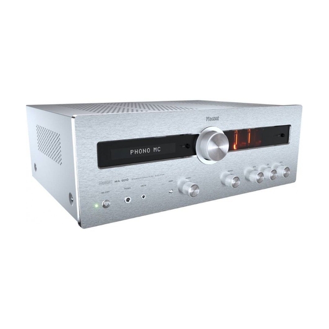 Magnat MA 900 Στερεοφωνικός Tube Υβριδικός Ενισχυτής Hi-Fi Ασημί (Τεμάχιο)