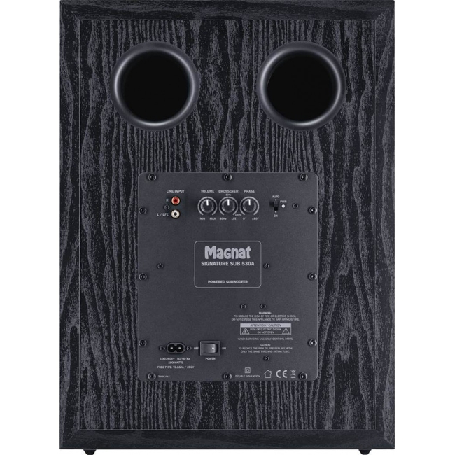 Magnat Signature 530A Subwoofer 12"  Μαύρο (Τεμάχιο)