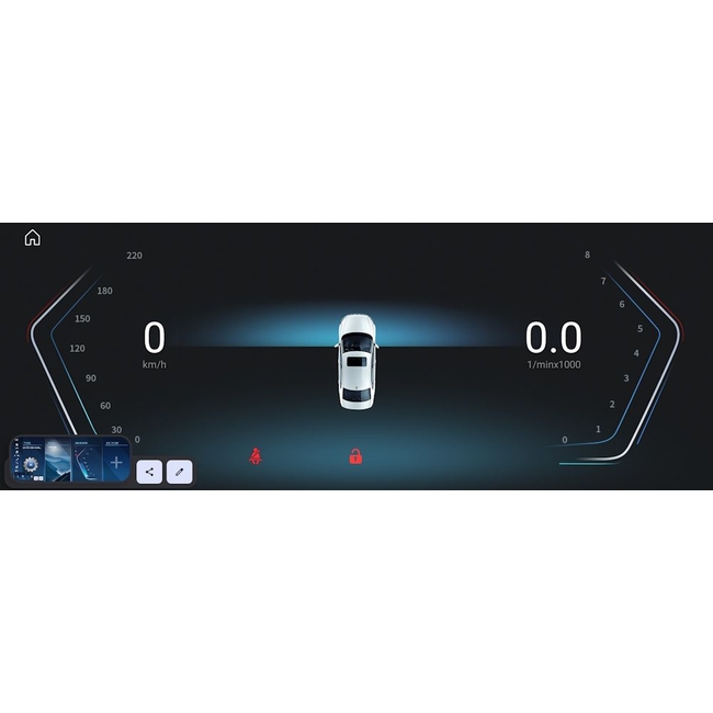 DIGITAL IQ TPG 15973_CPA (10.25'') - MULTIMEDIA SYSTEM for BMW X3 (F25) – X4 (F26) mod. 2013-2016 with NBT