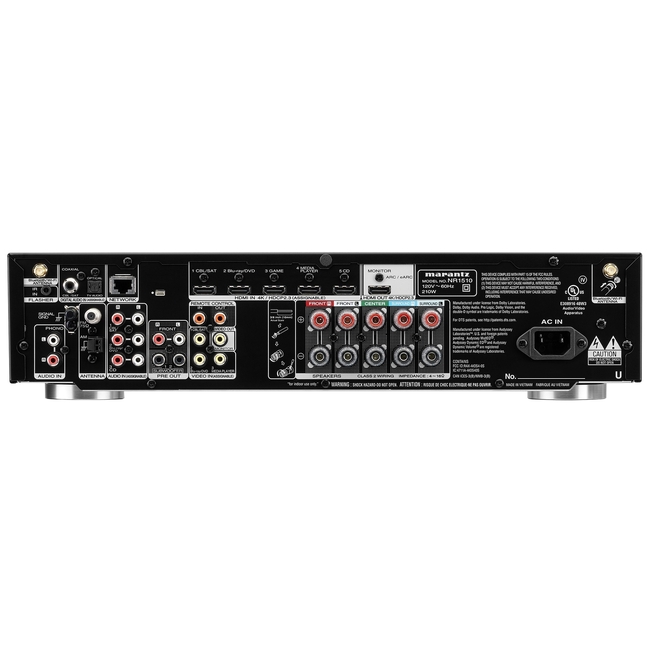 Marantz NR1510 5.2 Black 4951035069868