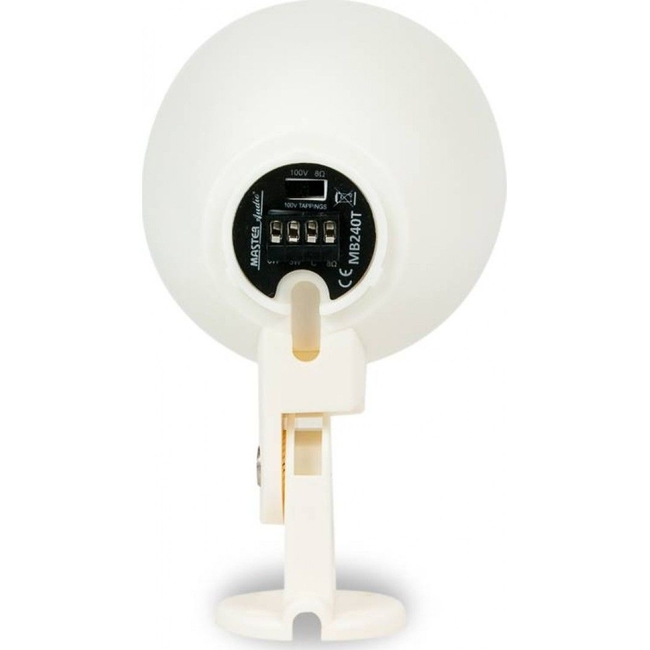Master Audio MB240TW Αδιάβροχα Ηχεία Εξωτερικού Χώρου - Κήπου 2.5" 10W RMS Λευκά (Ζεύγος)