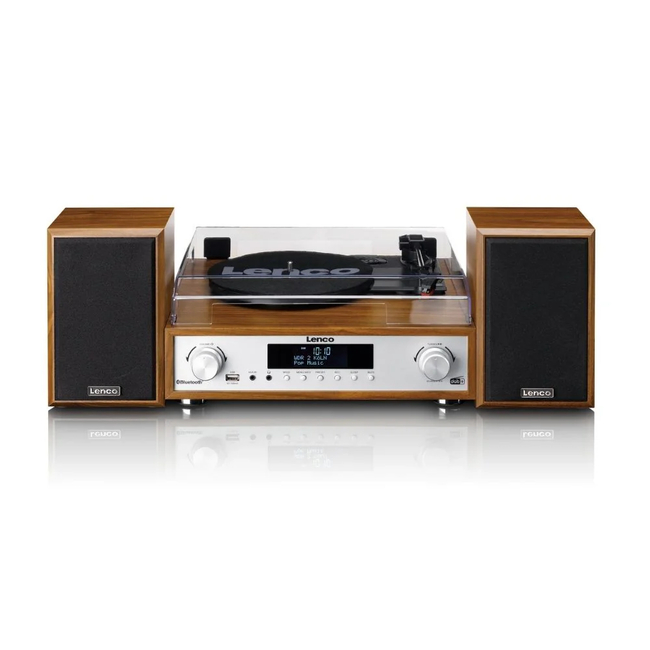 Lenco HiFi Stereo System with Record Player MC-160
