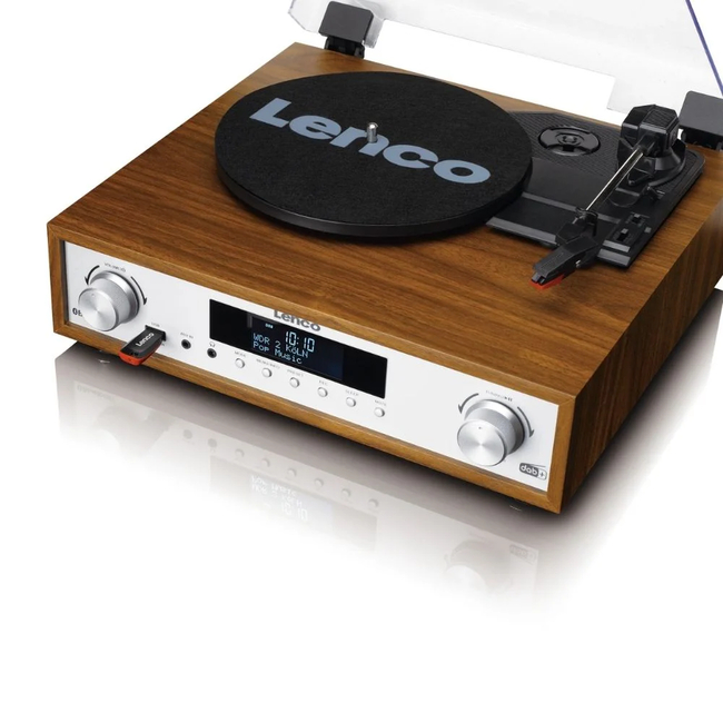 Lenco HiFi Stereo System with Record Player MC-160