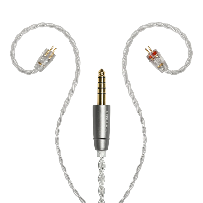 Meze 2 Pin to Balaced 4.4 mm Silver Plated Cable
