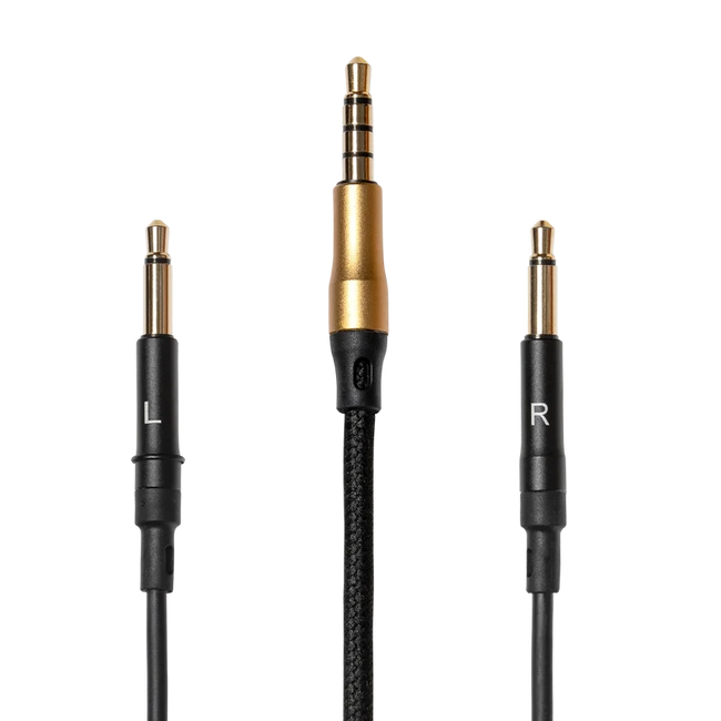 Meze Audio Dual Mono 3.5 to 3.5mm Gold Standard Cable - 3m