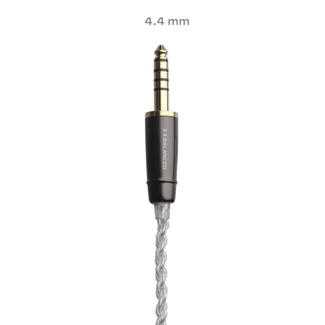Meze MMCX to Balanced 4.4 mm Silver-Plated Upgrade Cable