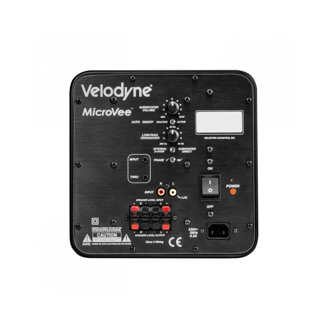 Velodyne MicroVee X Black Aluminium
