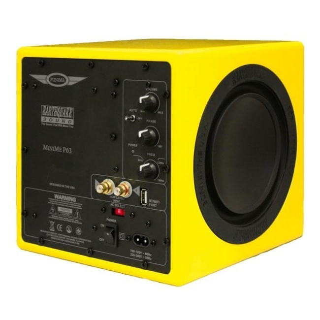 Earthquake MiniME-P63-Y  Subwoofer 6,5” Piano Yellow
