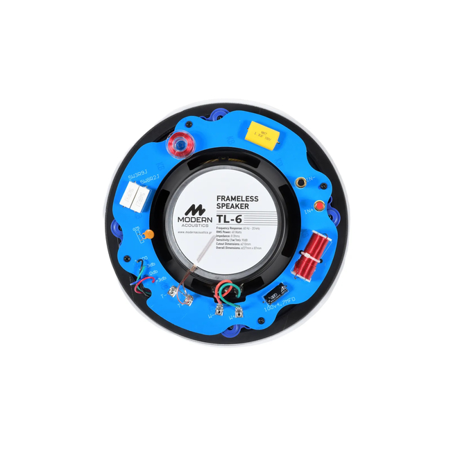 Modern Acoustics TL-6 Ηχείο ψευδοροφής χωρίς πλαίσιο - Τεμάχιο (5213007196262)